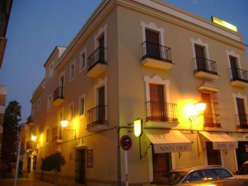 Hotel Santa Cruz Los Palacios Y Villafranca Esterno foto